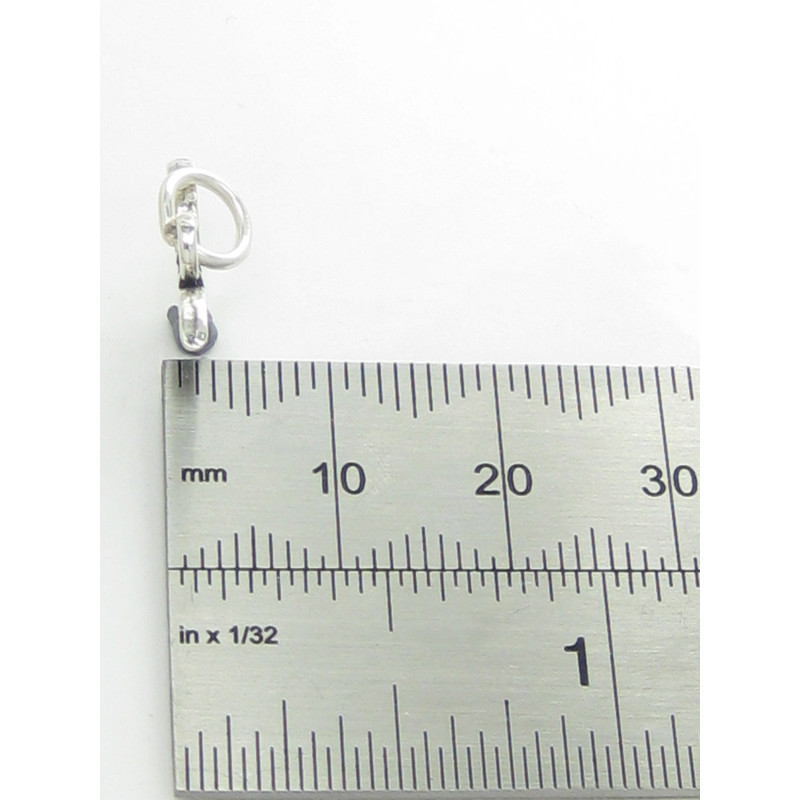 Sterling Silver Small Bat Charm, Halloween Accessory